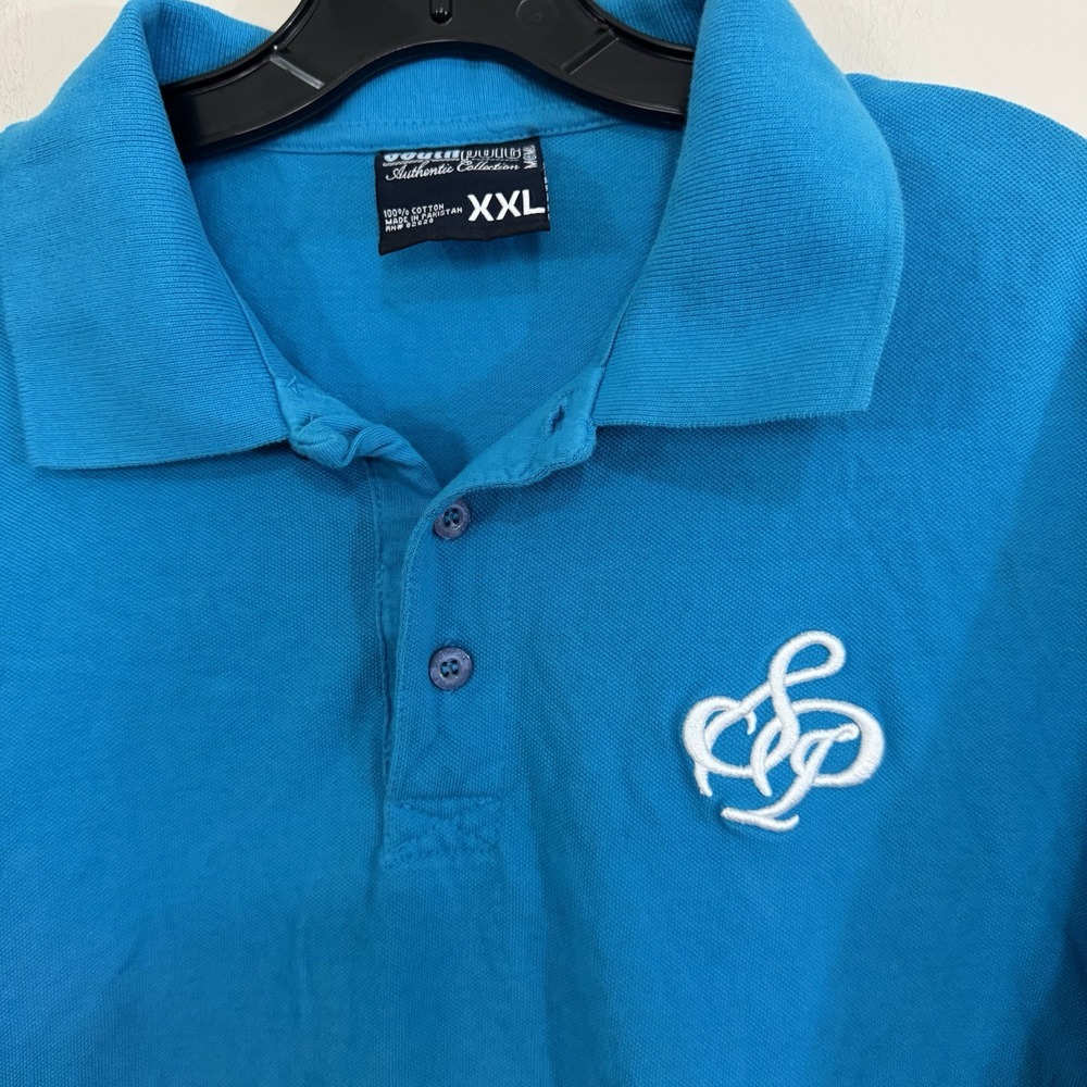 Lot of 2 Vintage Y2K Southpole S/S Logo Streetwear Hip Hop Polo Shirt Size XXL - Picture 7 of 11